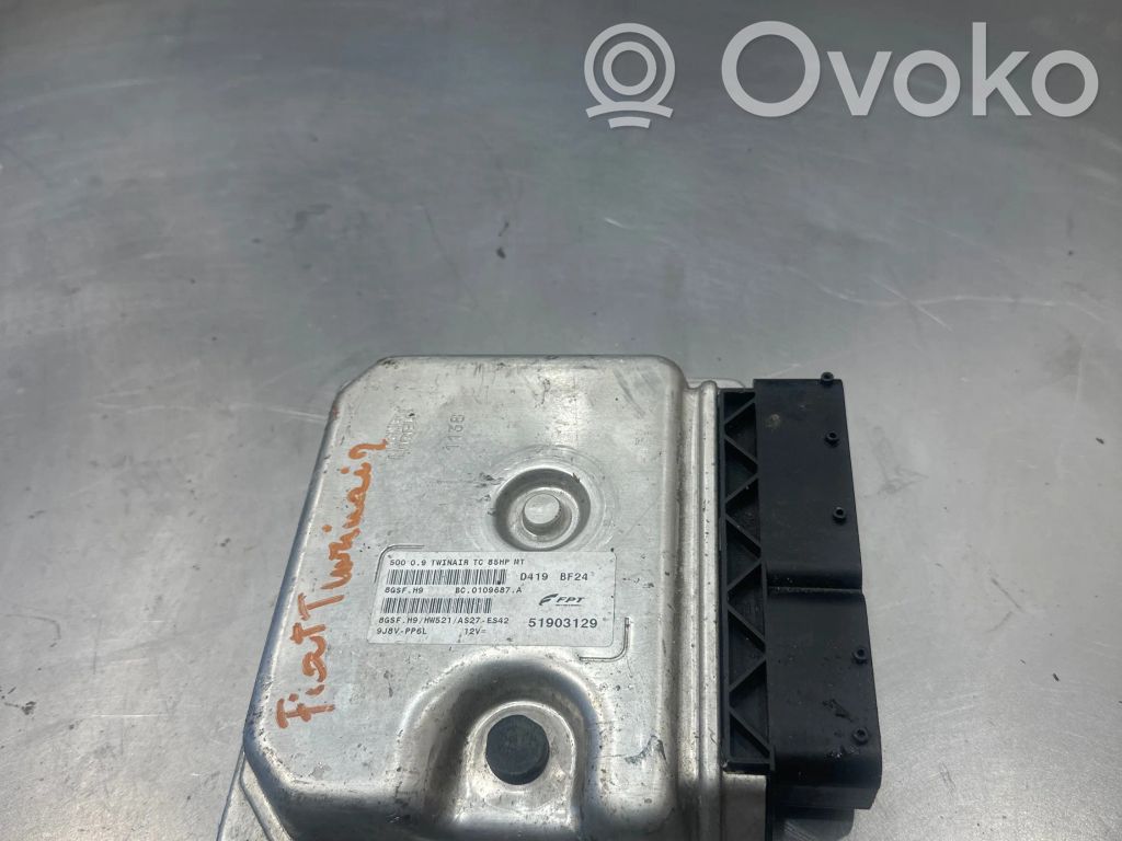 Fiat 500 Engine control unit/module 
