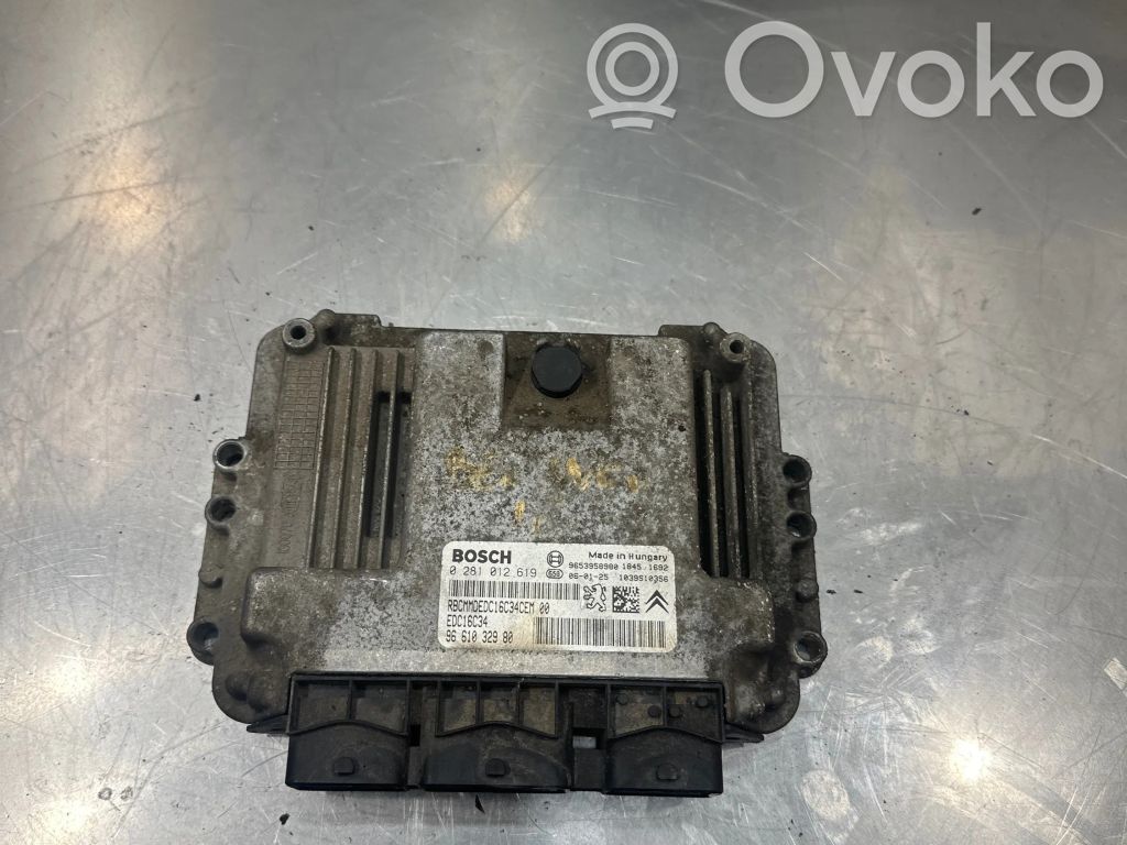 Peugeot Partner Unidad de control/módulo del motor 