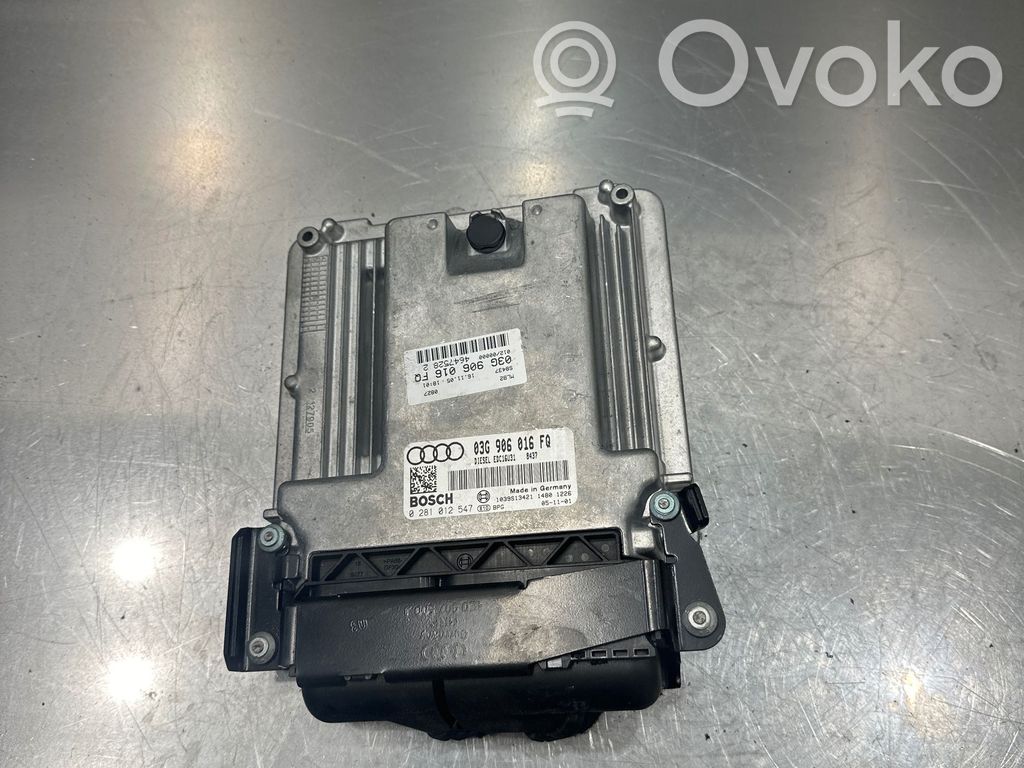 Audi A4 S4 B7 8E 8H Engine control unit/module 