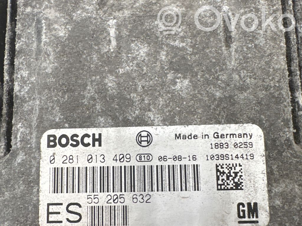 Opel Vectra C Engine control unit/module 