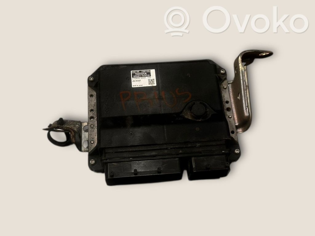 Toyota Prius (XW30) Engine control unit/module 