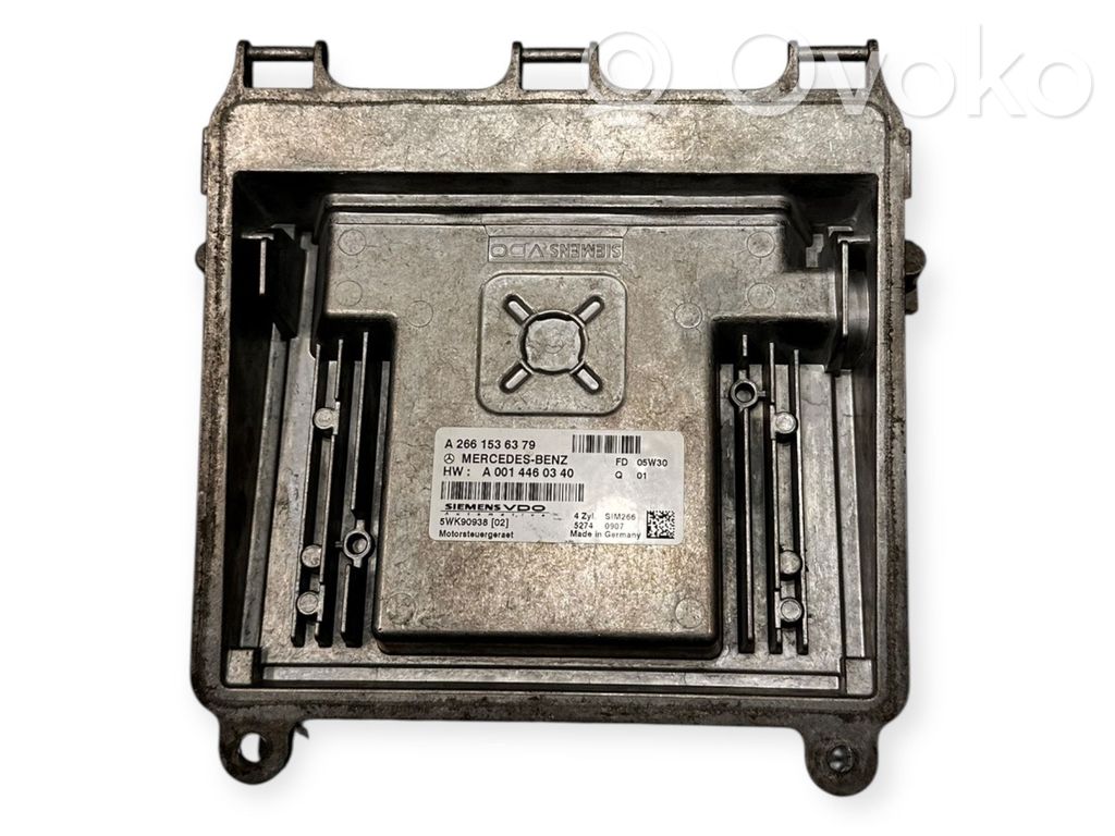 Mercedes-Benz A W169 Sterownik / Moduł ECU 