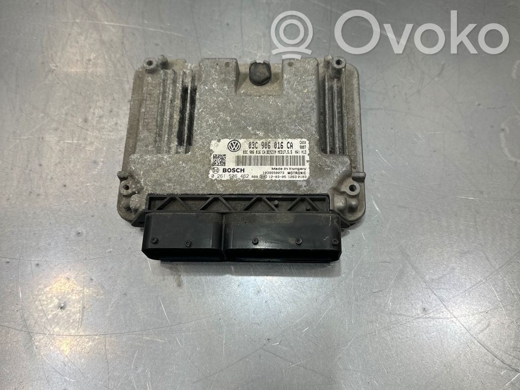 Engine control unit/module   03C906016CA,0261S06462