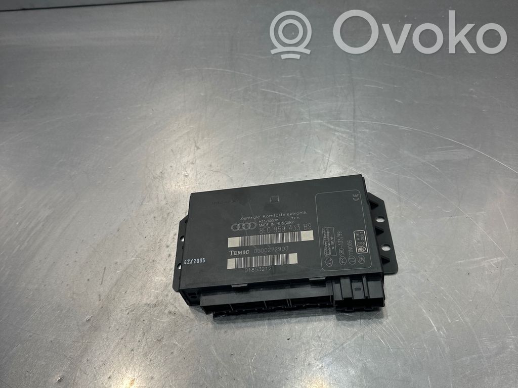 Module confort   8E0959433BS,00002729D3,01853212
