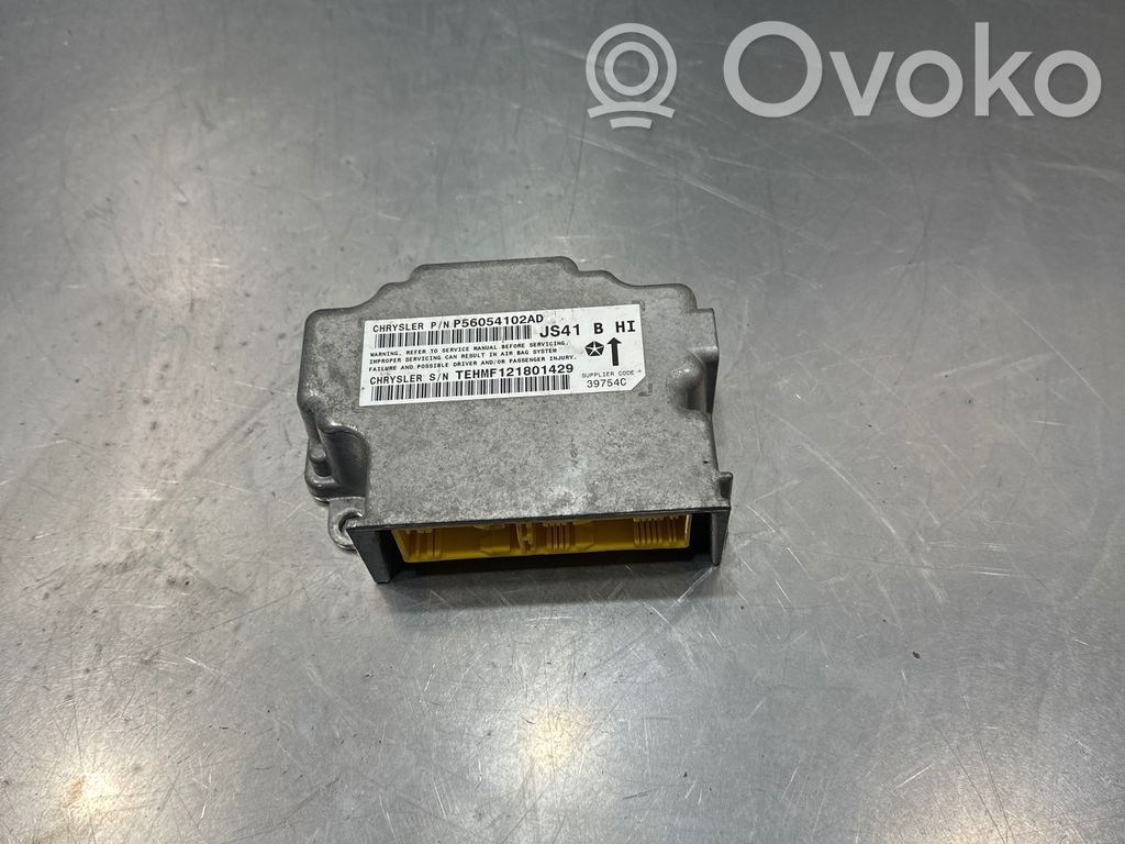 Airbag control unit/module   P56054102AD,39754C,TEHMF121801429