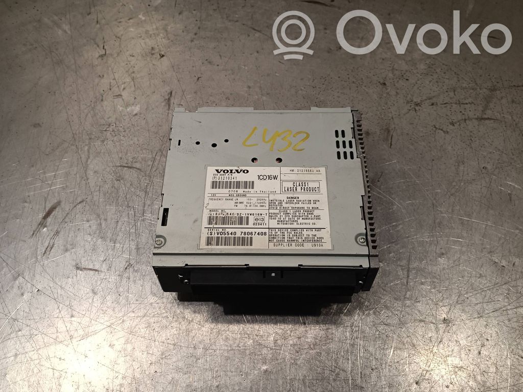 Volvo C30 Unitate principală radio/CD/DVD/GPS 