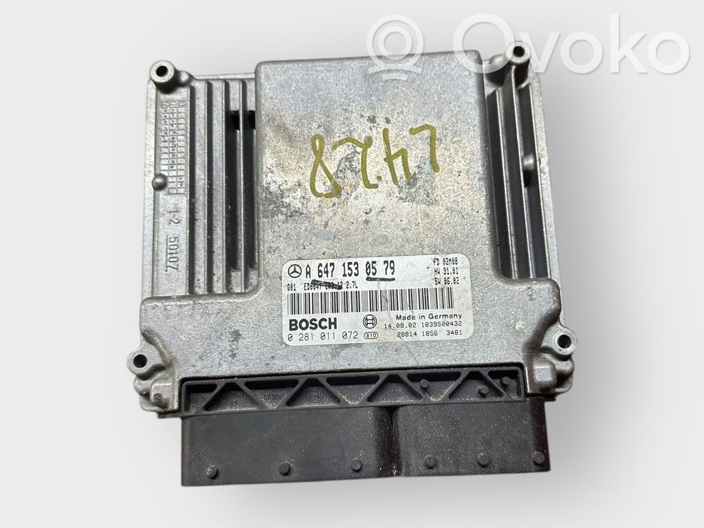 Mercedes-Benz E W211 Engine control unit/module 