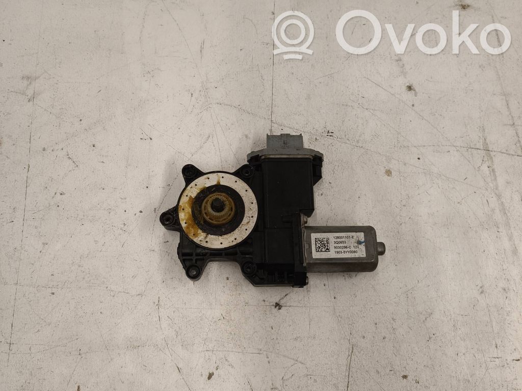 Silnik regulatora szyby drzwi przednich   128001101E,3Q0653,9030296C,19035YY0080