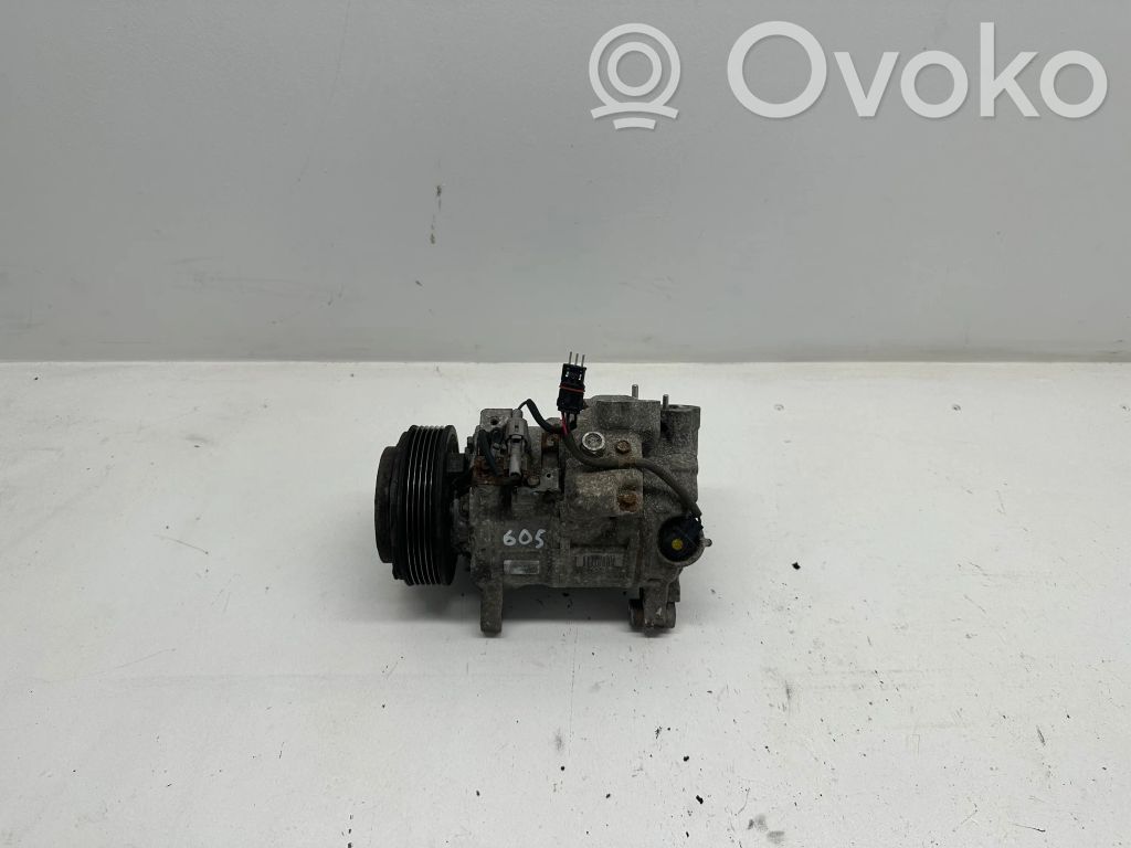 BMW 3 E90 E91 Ilmastointilaitteen kompressorin pumppu (A/C) 