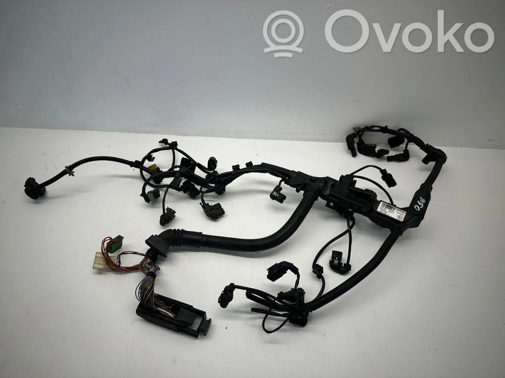 BMW 3 F30 F35 F31 Проводка двигателя 