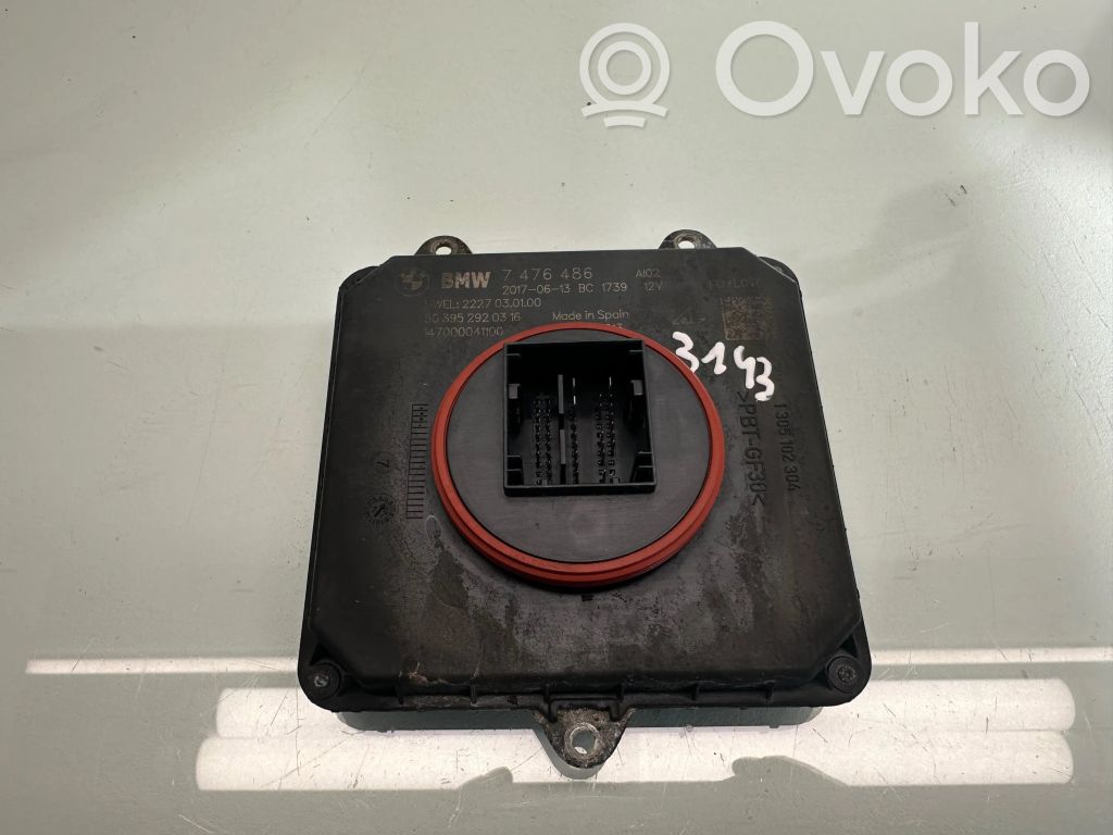 BMW 5 G30 G31 G38 Módulo de control de balasto LED 
