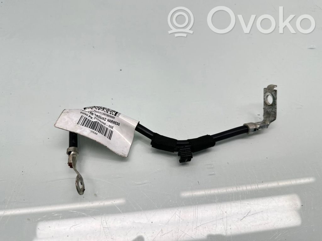Volvo XC60 Minus / Klema / Przewód akumulatora 