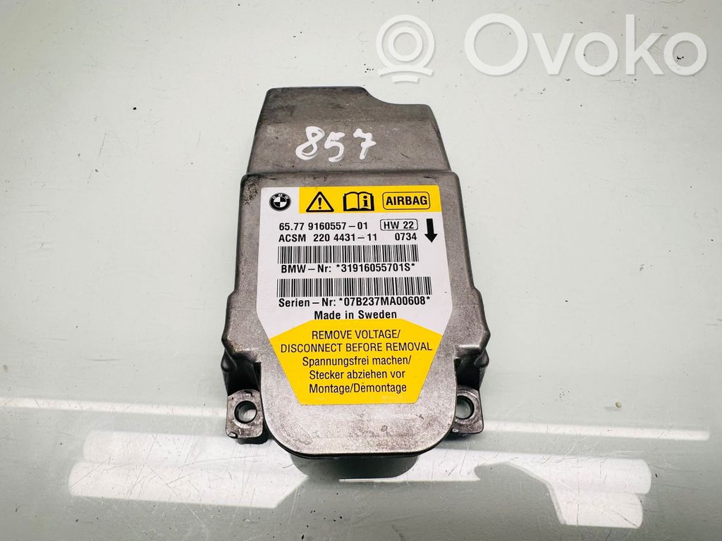BMW 5 E60 E61 Airbag control unit/module 