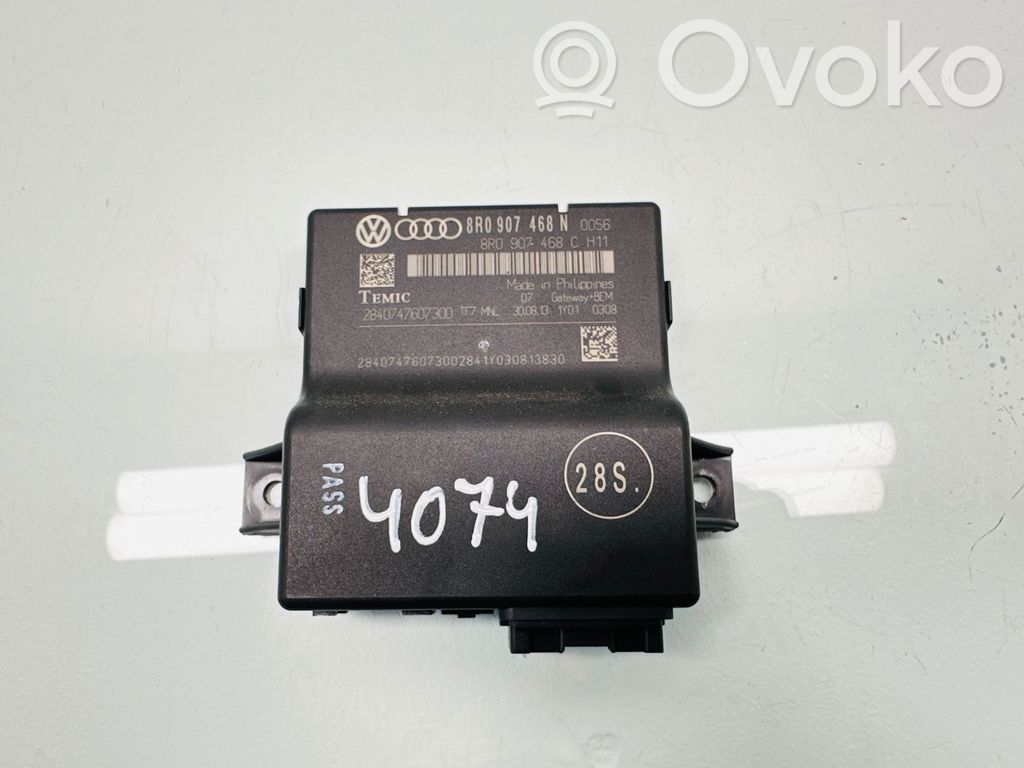 Módulo de control Gateway   8R0907468N,8R0907468C,2840747607300