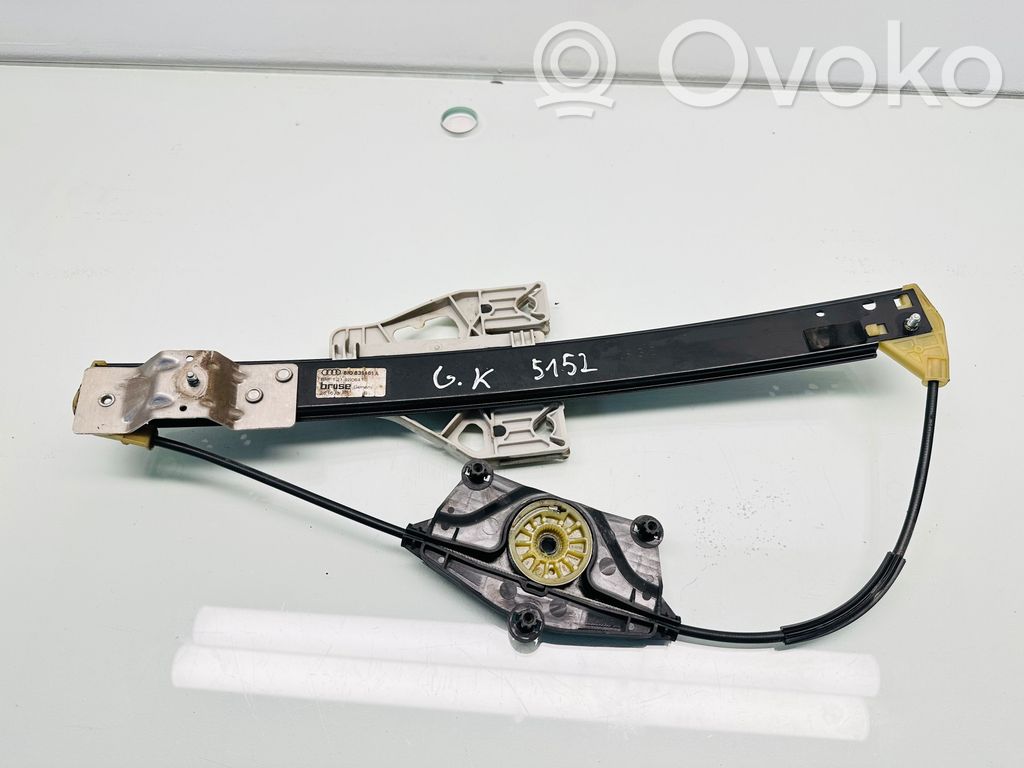 Audi A4 S4 B8 8K Rear window lifting mechanism without motor 