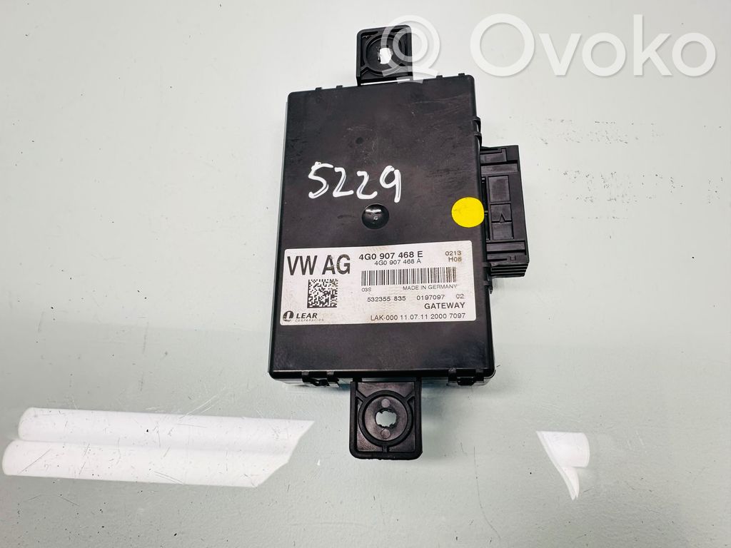 Audi A7 S7 4G Módulo de control Gateway 