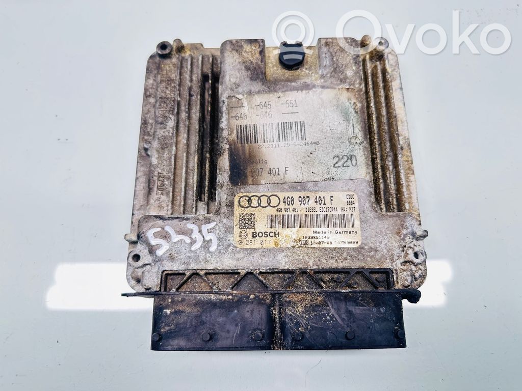 Audi A7 S7 4G Engine control unit/module 