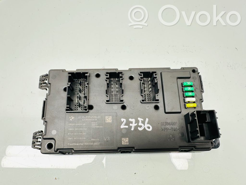 BMW 3 F30 F35 F31 Moduł / Sterownik komfortu 
