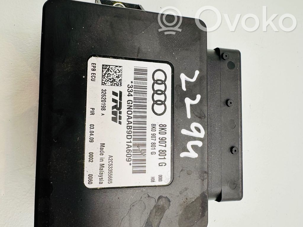 Audi A5 8T 8F Hand brake control module 