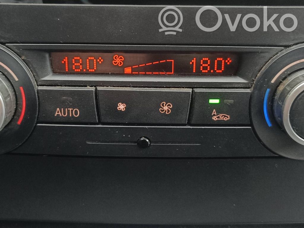 BMW 3 E90 E91 Climate control unit 