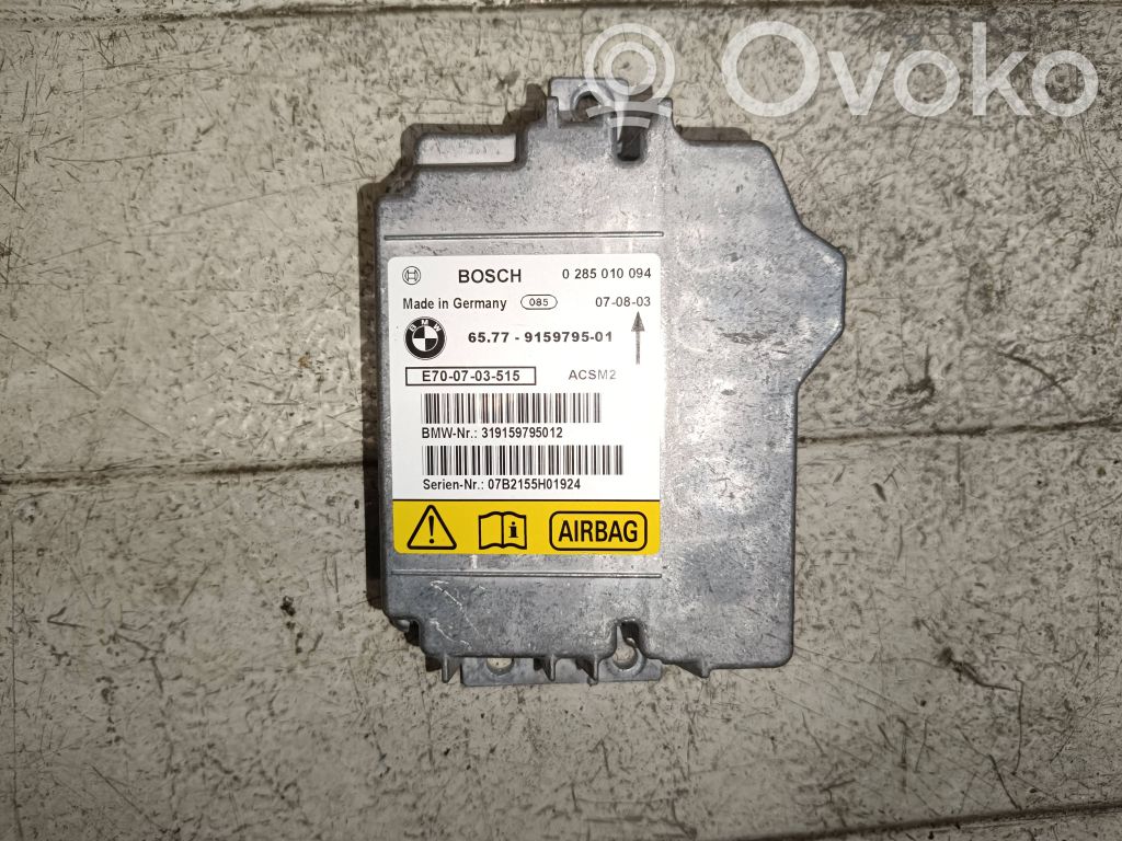 BMW X5 E70 Airbag control unit/module 