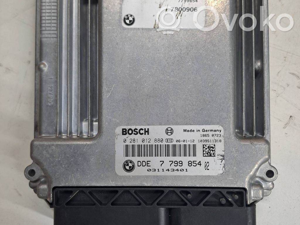 BMW 5 E60 E61 Engine control unit/module 