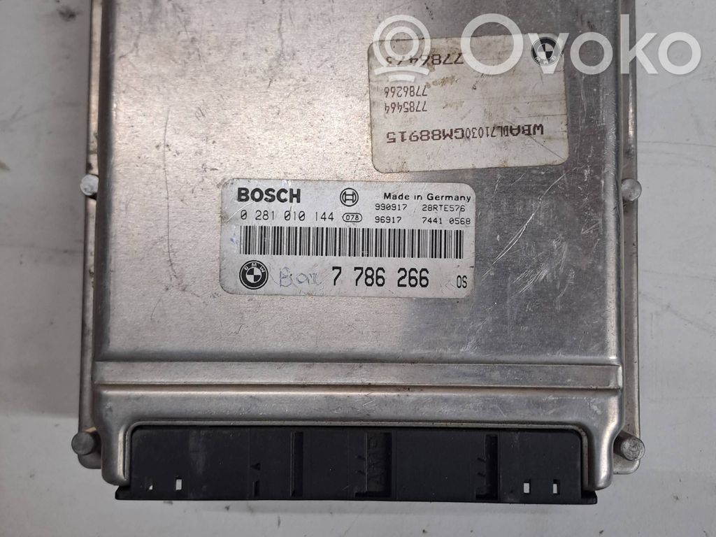 BMW 5 E39 Unitate/modul de control motor 
