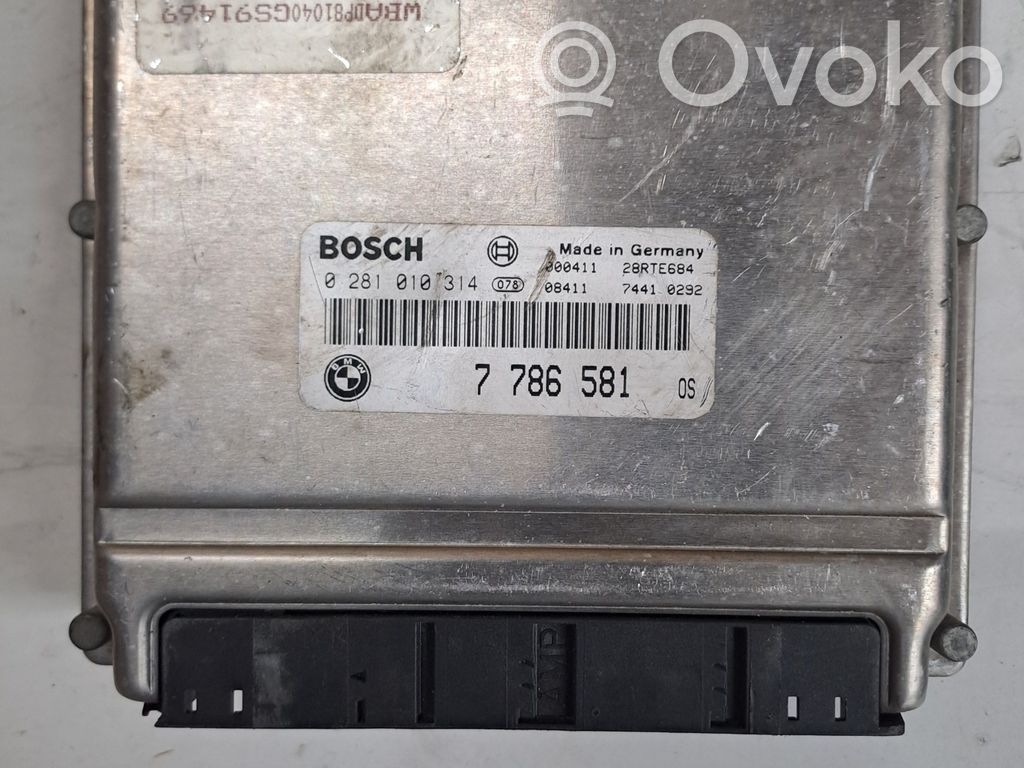 BMW 3 E46 Engine control unit/module 