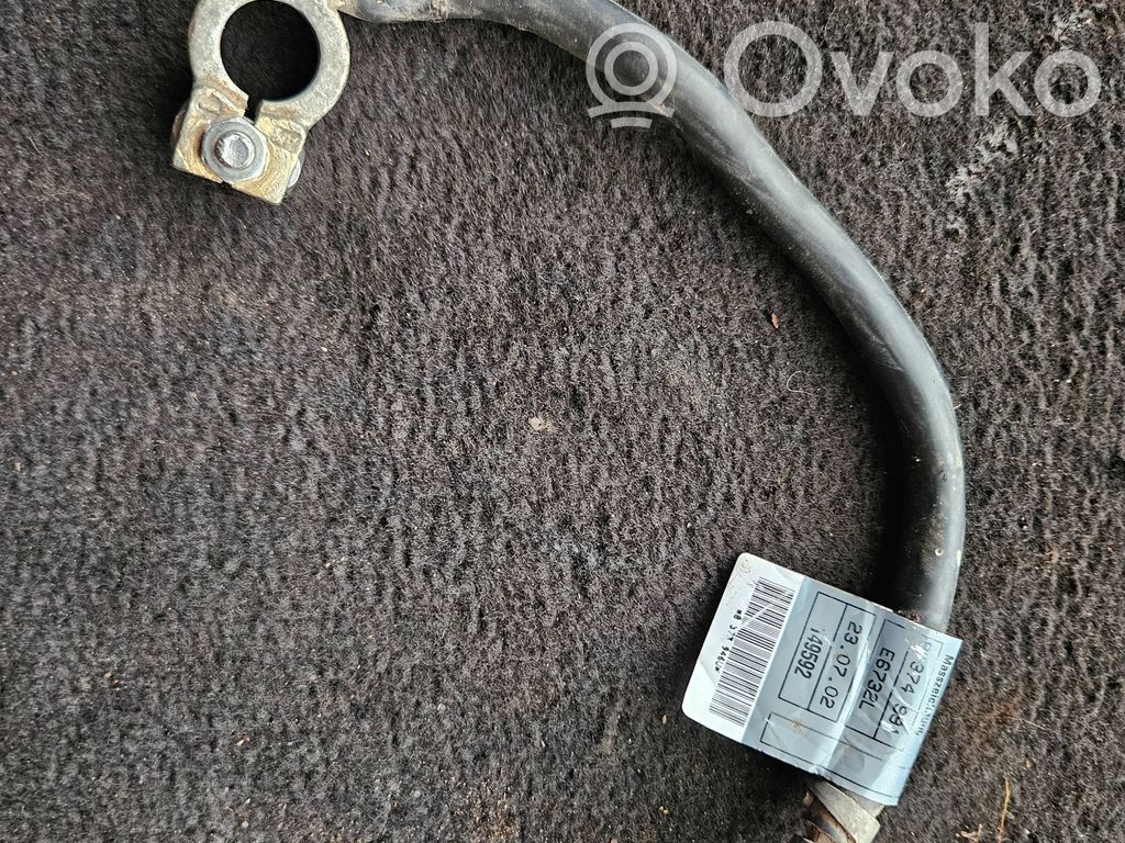 Negative earth cable (battery)   26290
