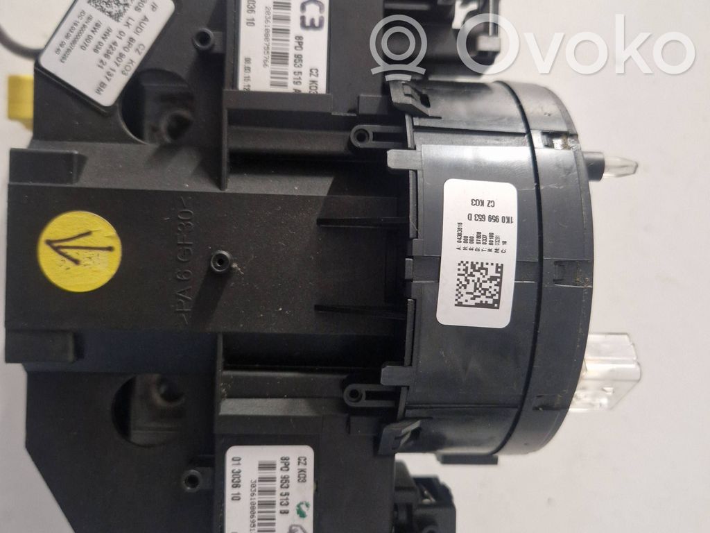 Audi A3 S3 8P Bloc semnalizator și ștergător parbriz 