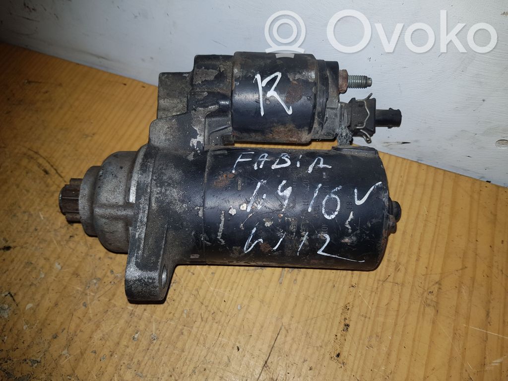 Skoda Fabia Mk1 (6Y) Starteris 
