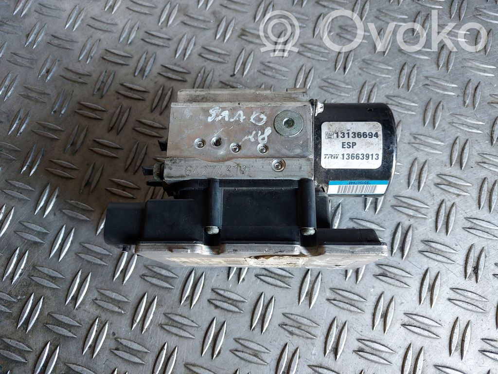 Bomba de ABS   13509215AB,13663913