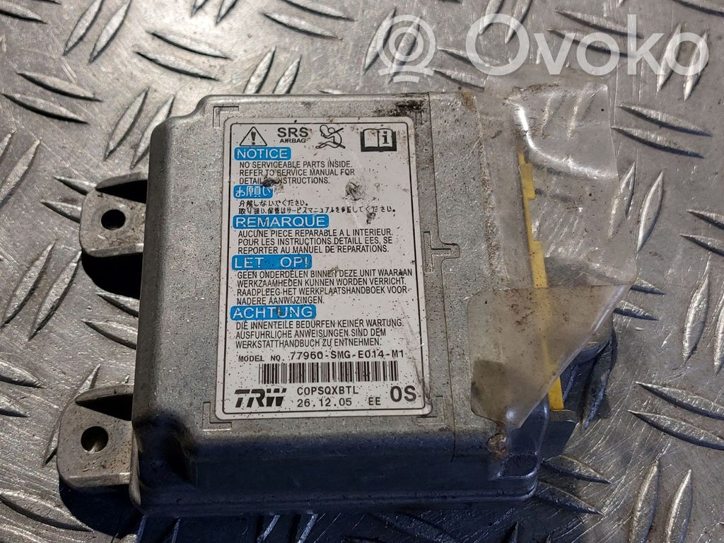 Honda Civic Airbag control unit/module 