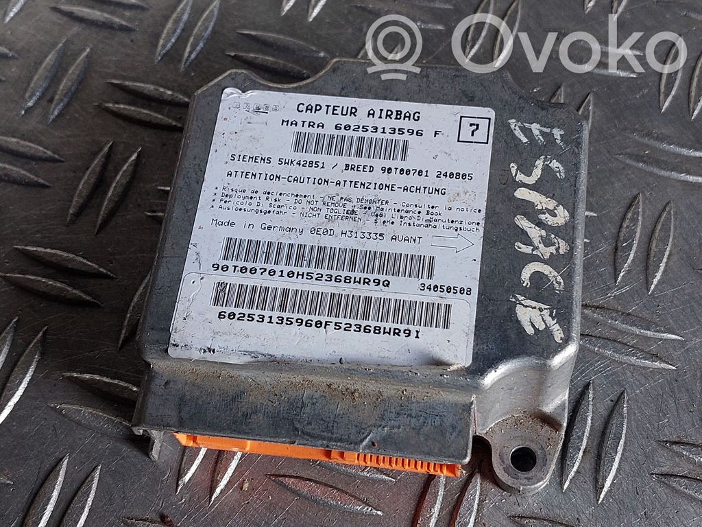 Renault Espace III Airbag control unit/module 