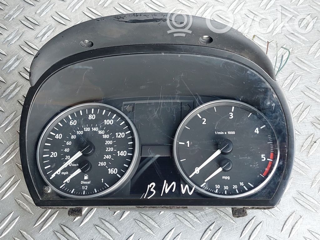BMW 3 E90 E91 Speedometer (instrument cluster) 