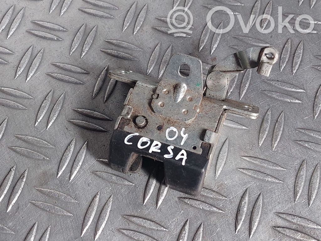 Opel Corsa C Tailgate/trunk/boot lock/catch/latch 