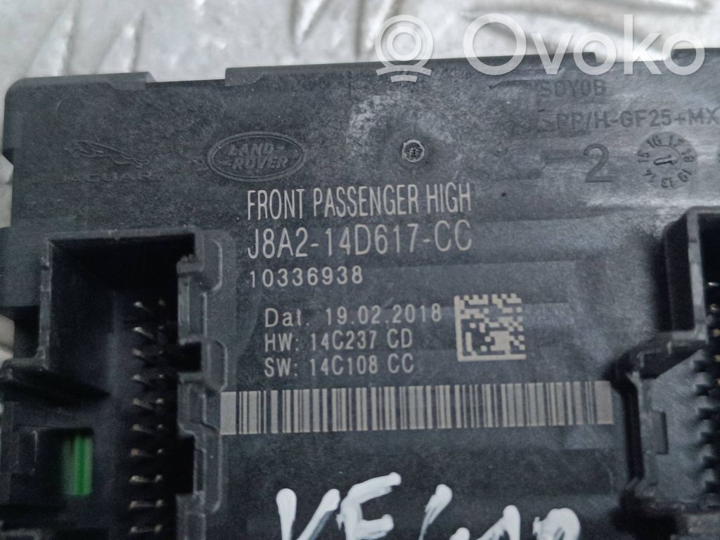 Land Rover Range Rover Velar Door control unit/module 