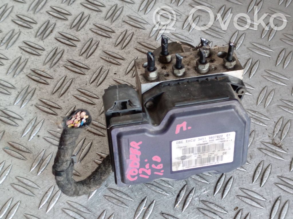 Mini One - Cooper R57 Блок ABS 