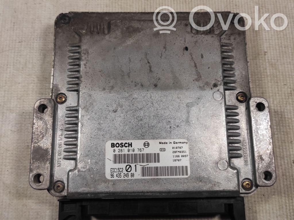Peugeot 206 Engine control unit/module ECU 