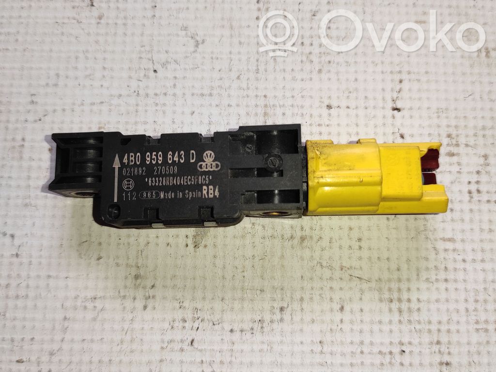 Sensor impacto/accidente para activar Airbag   4B0959643D