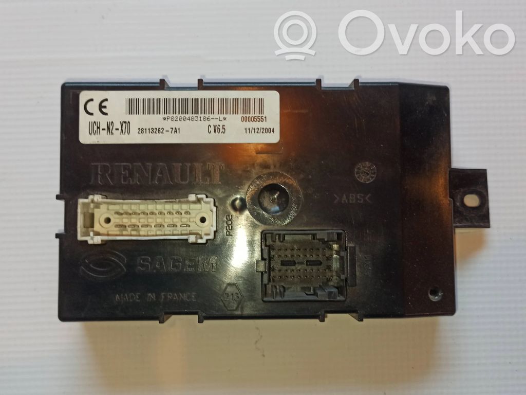 Mukavuusmoduuli   P8200483186,8200483186,00005551,281132627A1