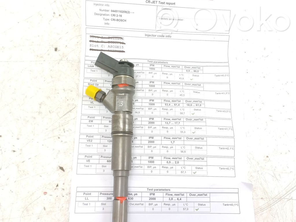 Fuel injector   7794435,0445110209
