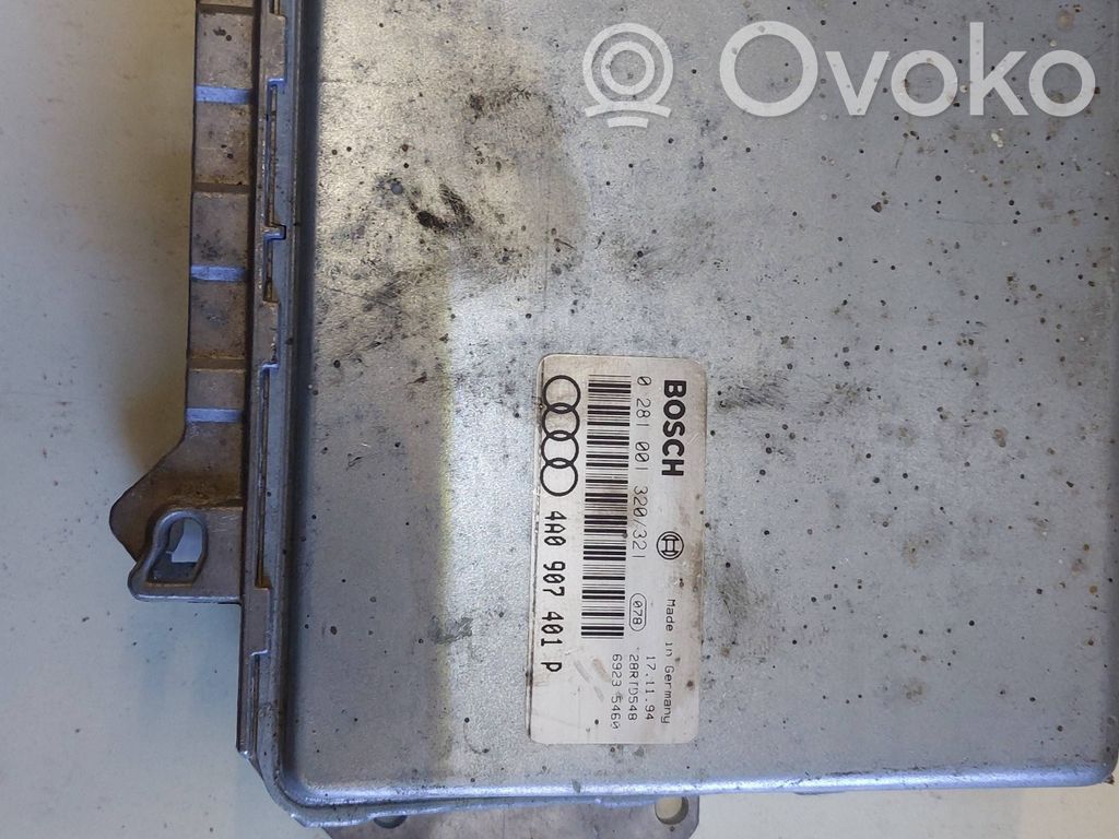 Engine control unit/module   0281001320,4A0907401P,28RTD548
