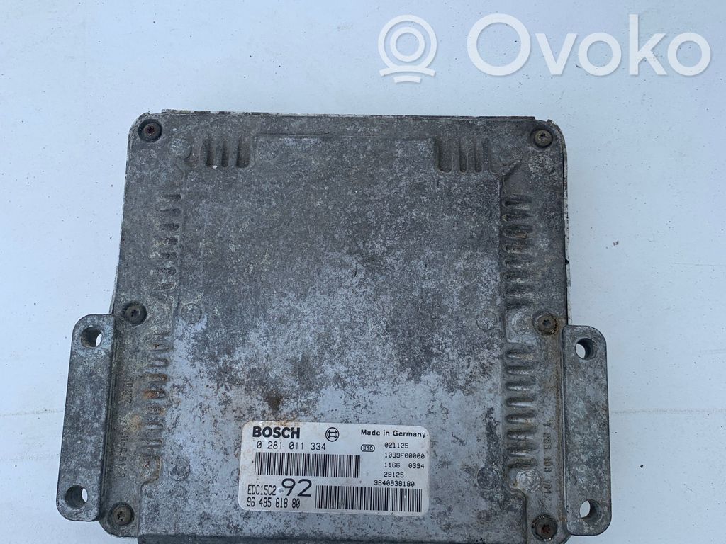 Peugeot 807 Engine control unit/module 