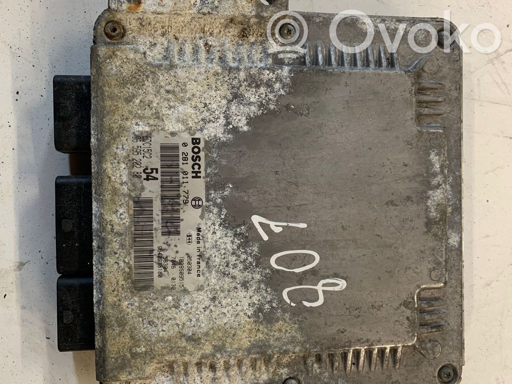 Peugeot 807 Engine control unit/module 