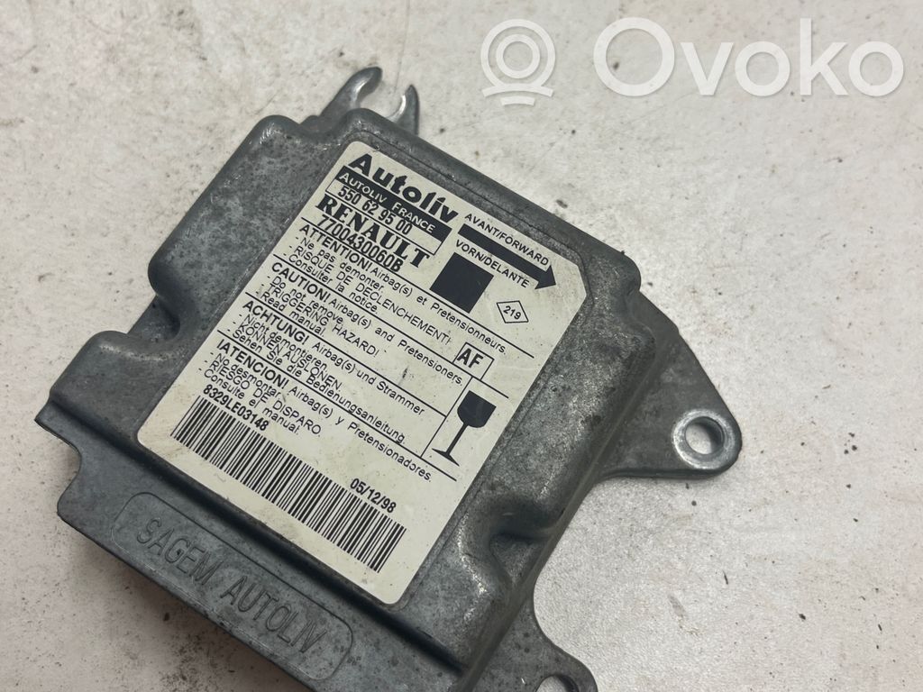 Renault Scenic I Airbag control unit/module 