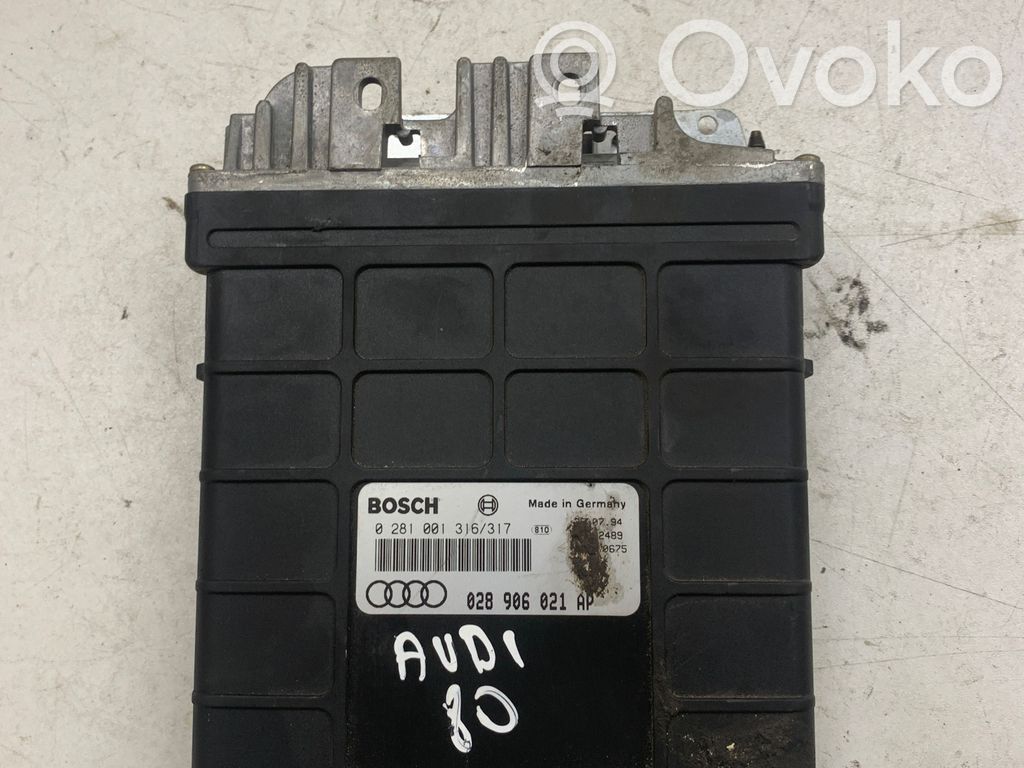 Audi 80 90 S2 B4 Engine control unit/module 
