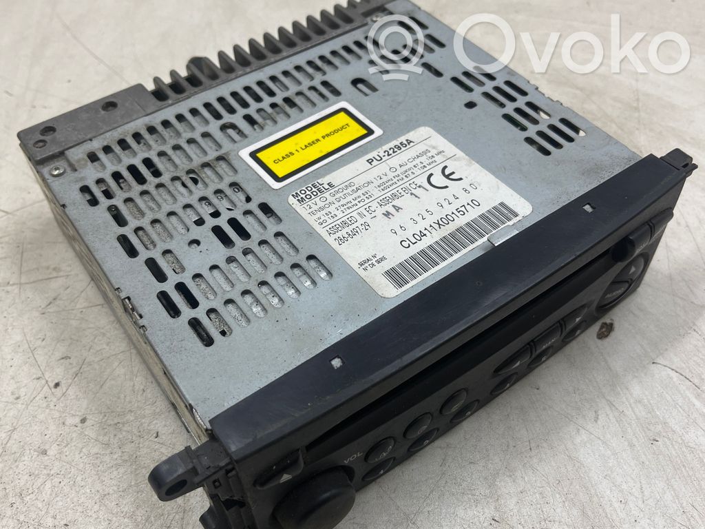 Citroen C4 I Picasso Panel / Radioodtwarzacz CD/DVD/GPS 