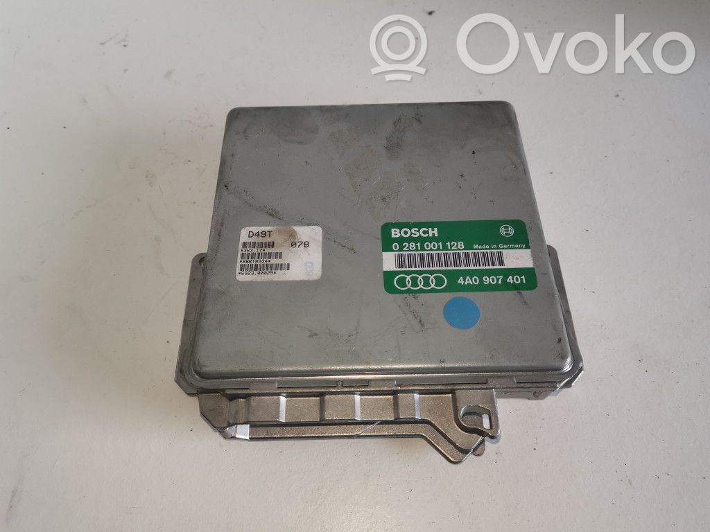 Engine control unit/module   0281001128,4A0907401