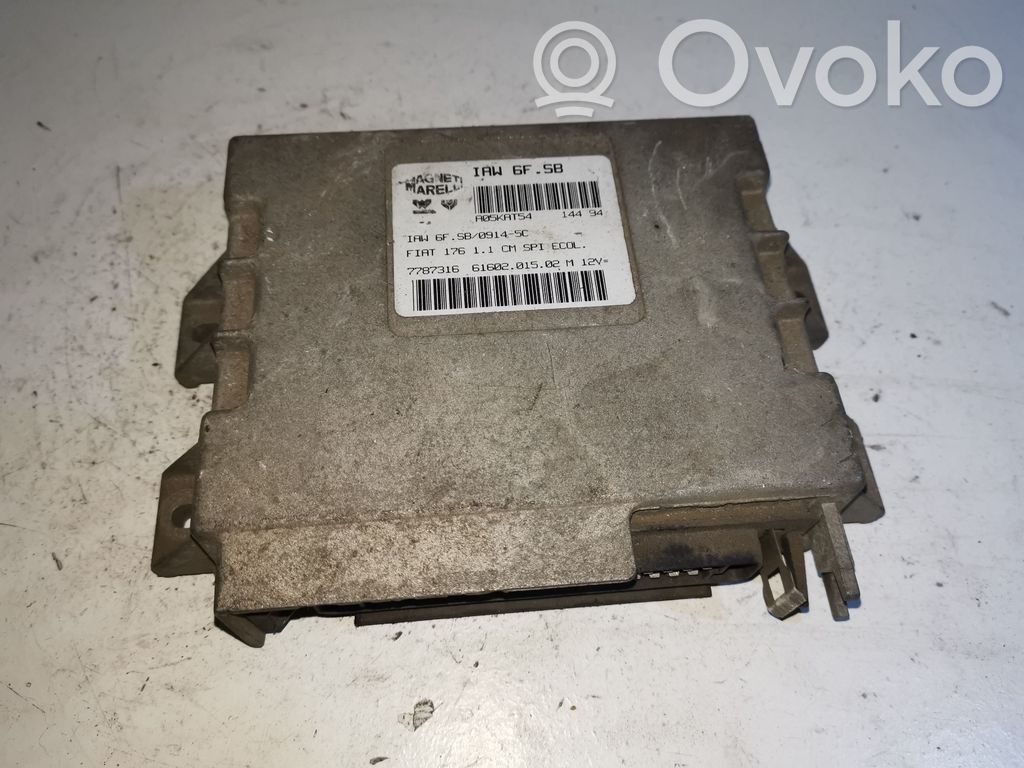Fiat Punto (176) Engine control unit/module 